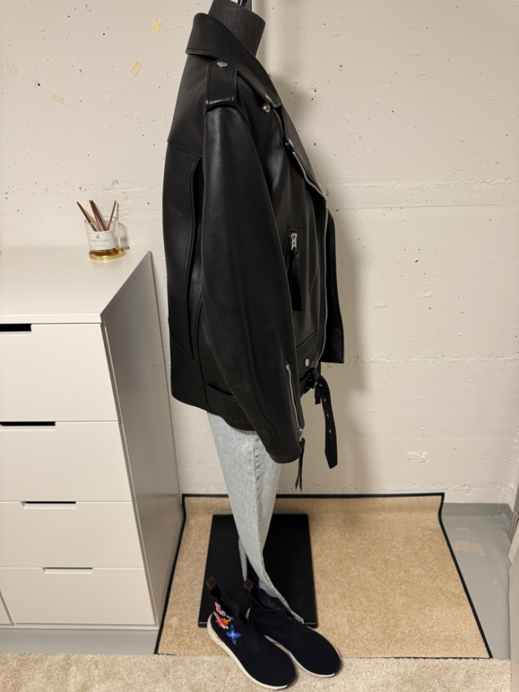 Acne Studios Biker leather jacket