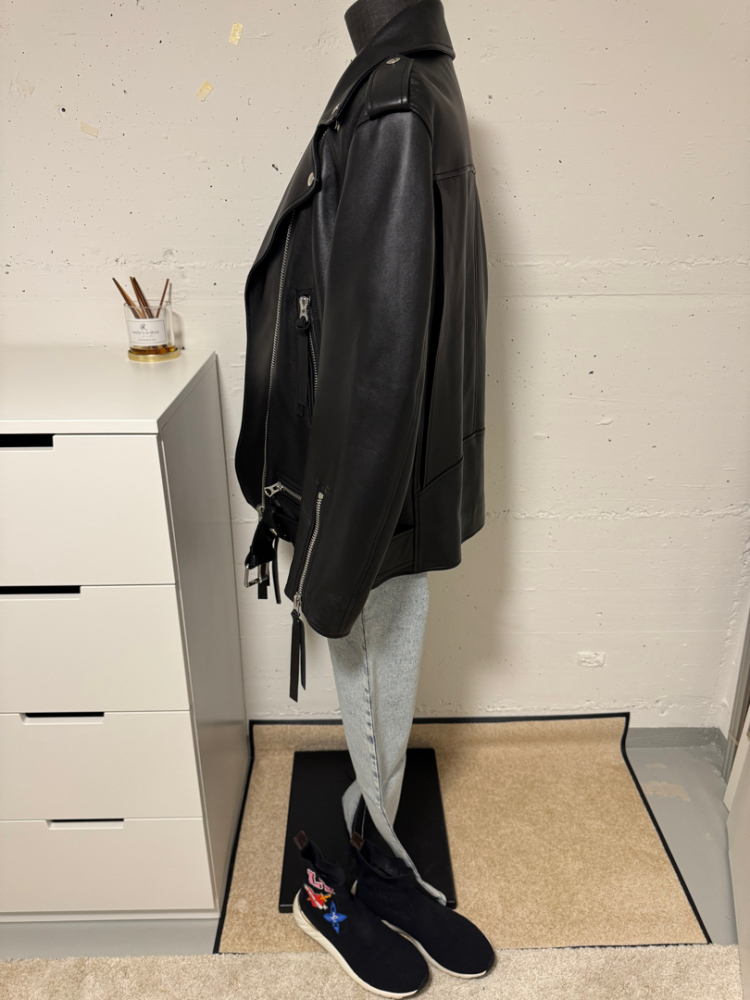 Acne Studios Biker leather jacket