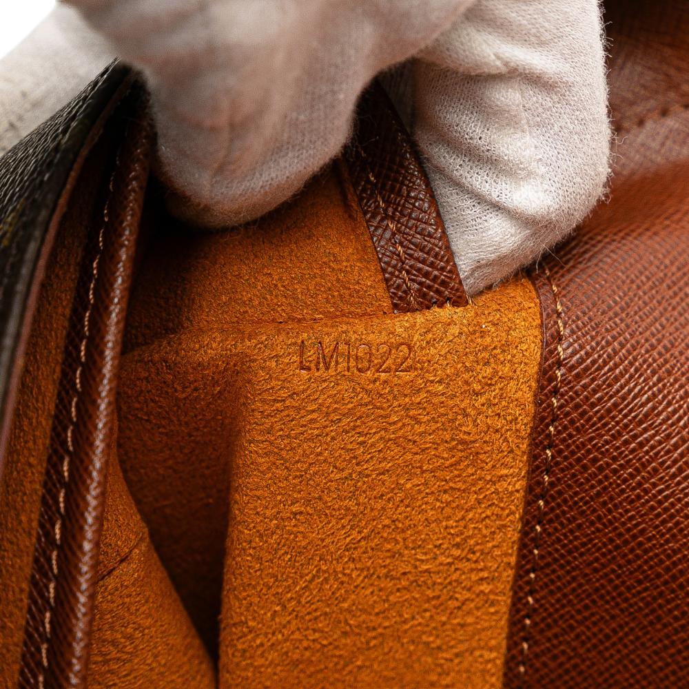 Louis Vuitton B Louis Vuitton Brown Monogram Canvas Canvas Monogram Musette Tango Long Strap Spain