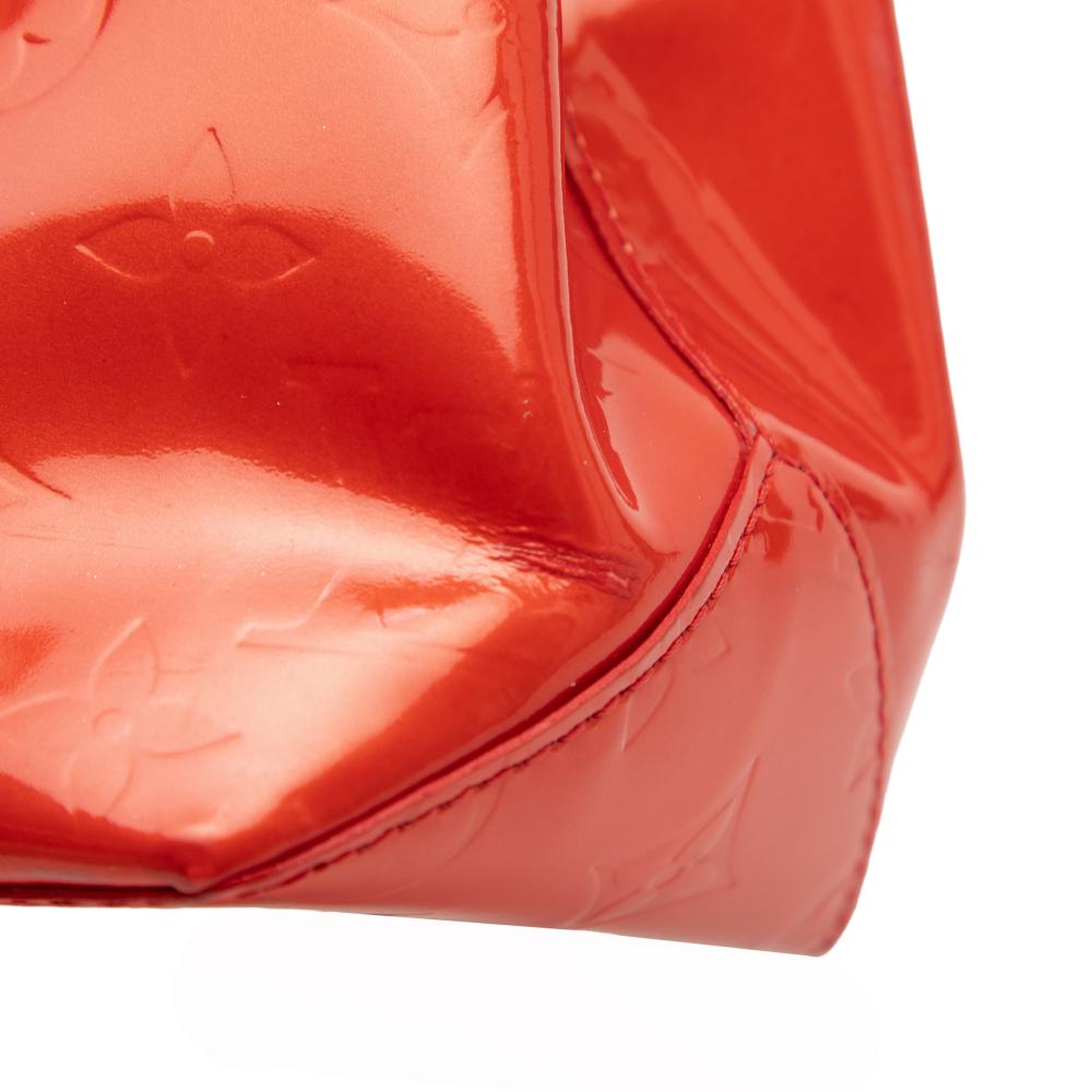 Louis Vuitton B Louis Vuitton Red Vernis Leather Leather Monogram Vernis Reade PM France
