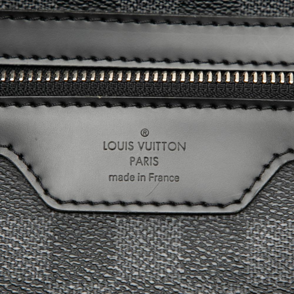 Louis Vuitton B Louis Vuitton Black Damier Canvas Fabric Damier Graphite Mick MM France