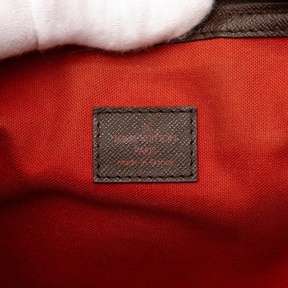 Louis Vuitton B Louis Vuitton Brown Damier Canvas Fabric Damier Ebene Belem PM France