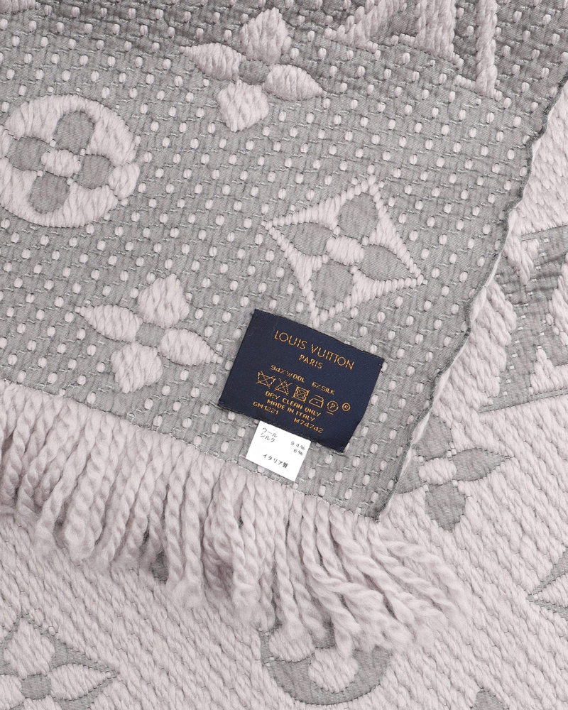 Louis Vuitton Logomania Wool Scarf