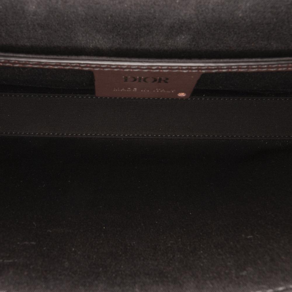 Christian Dior AB Dior Brown with Multi Canvas Fabric x Peter Doig Messenger Bag Italy