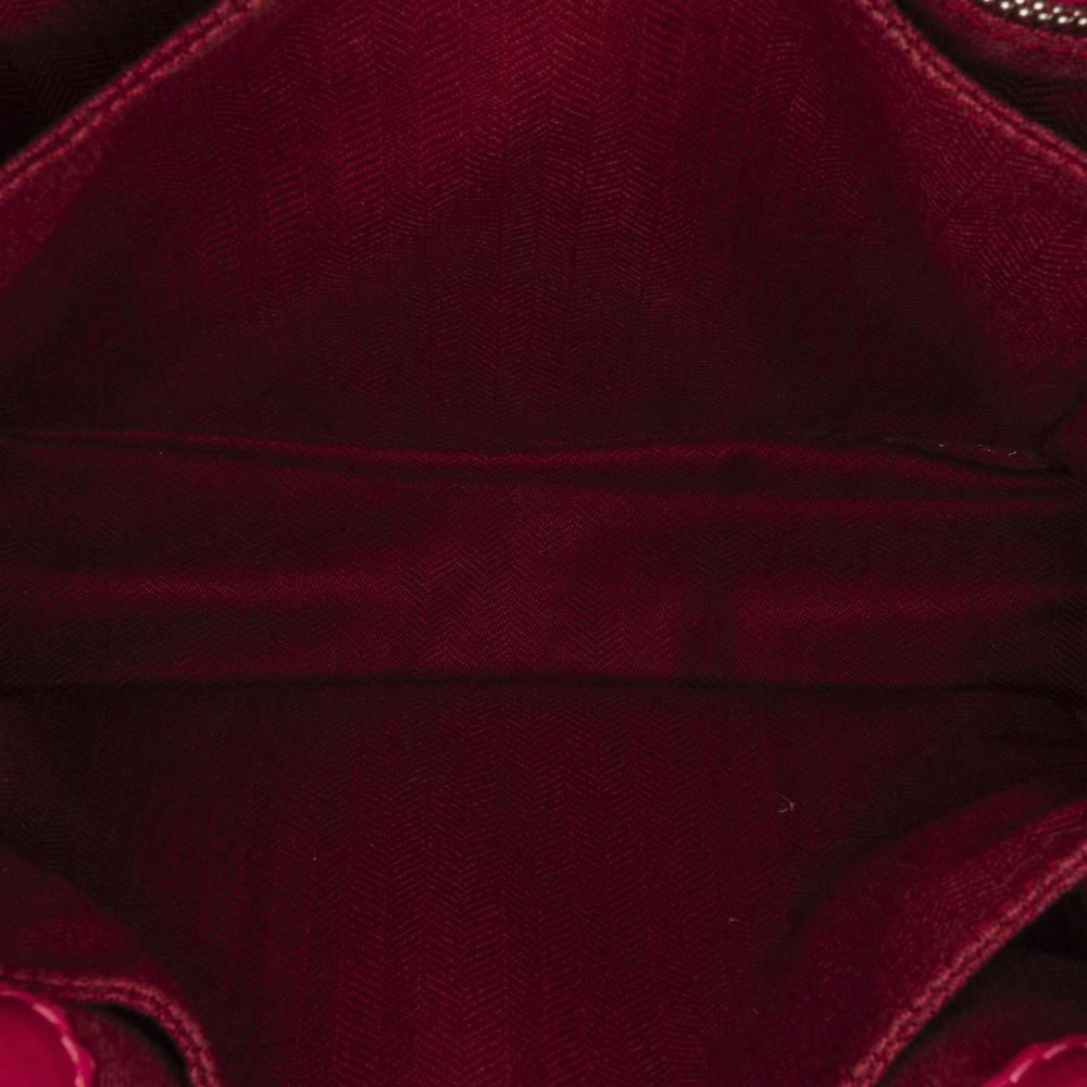 Loewe B LOEWE Pink Hot Pink Calf Leather Small Flamenco Crossbody Bag Spain