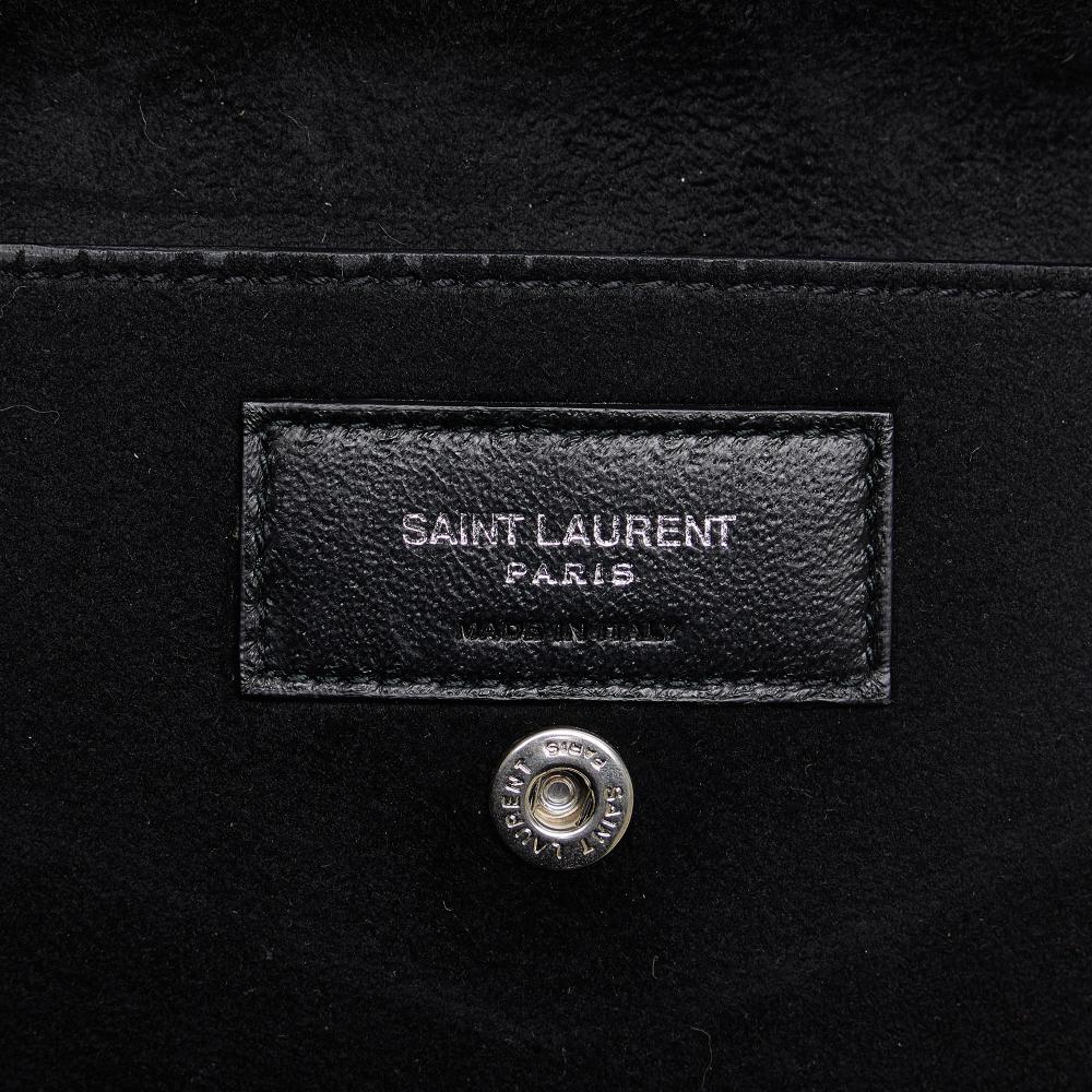 Saint Laurent B Saint Laurent Red Calf Leather Small Teddy Bucket Italy