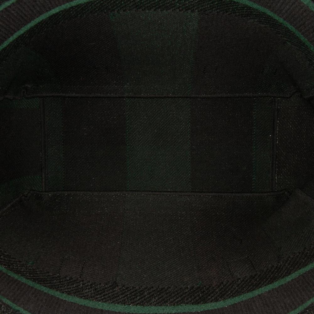 Christian Dior AB Dior Green Canvas Fabric Diorcamp Messenger Bag Italy