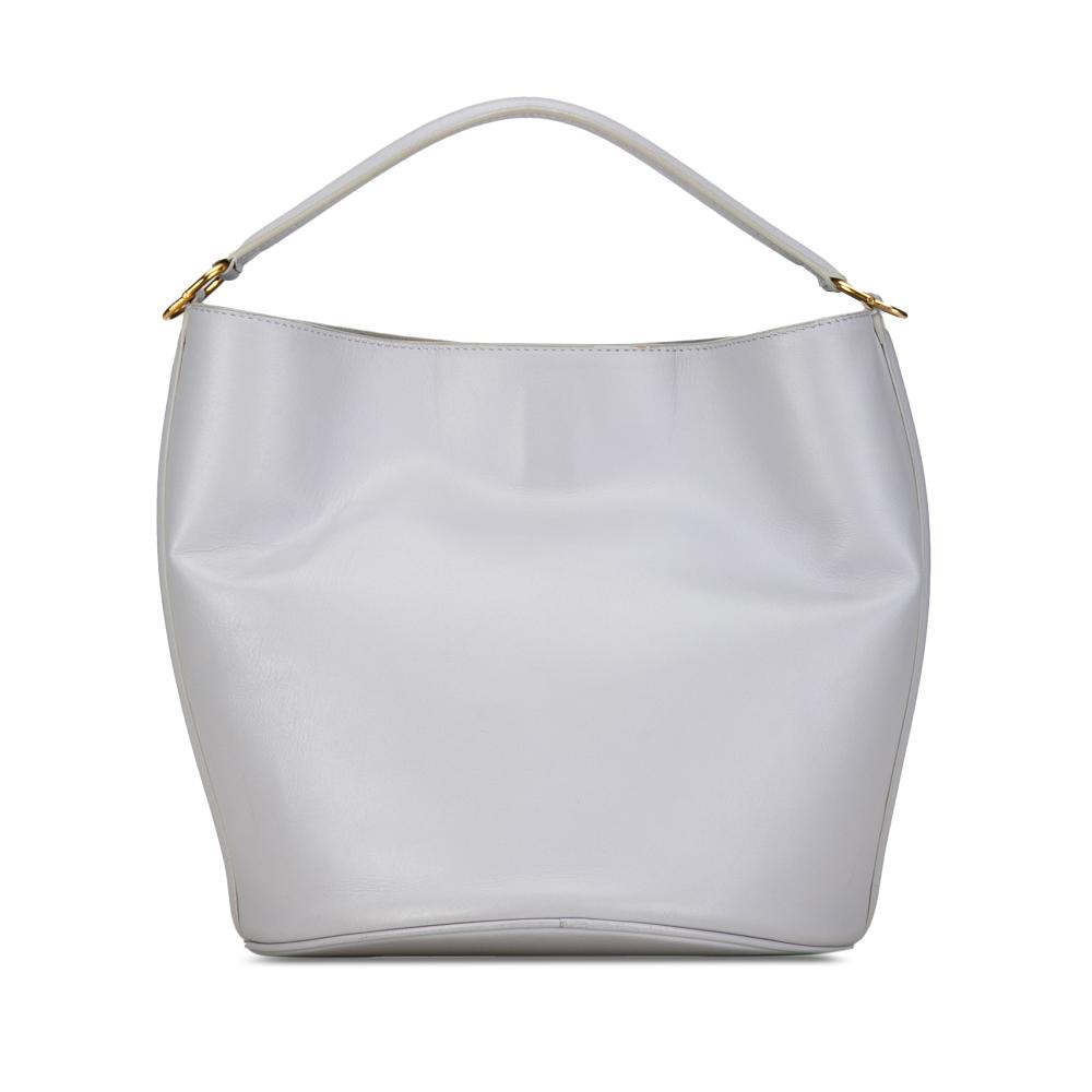 Celine B Celine Blue Light Blue Calf Leather Teen Bucket 16 Italy