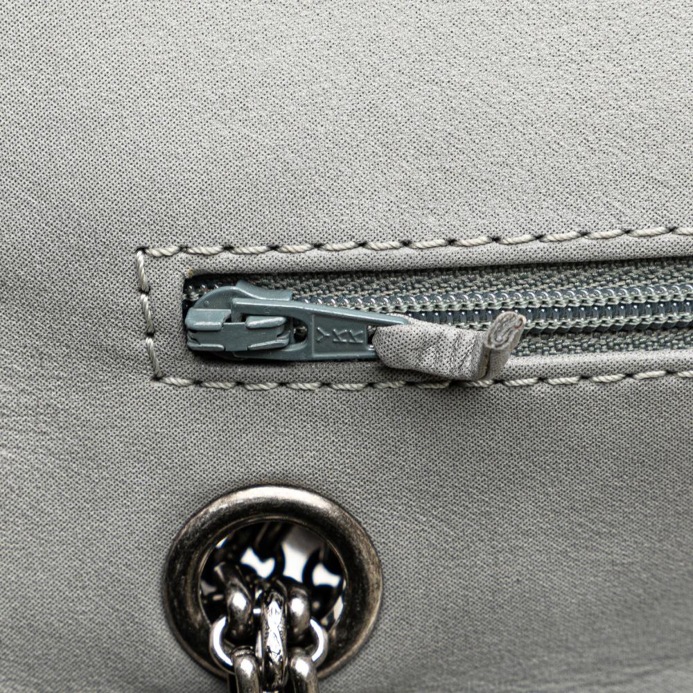 Chanel Brown Caviar and Iridescent Calfskin Reissue 2.55 Double Flap 226 France