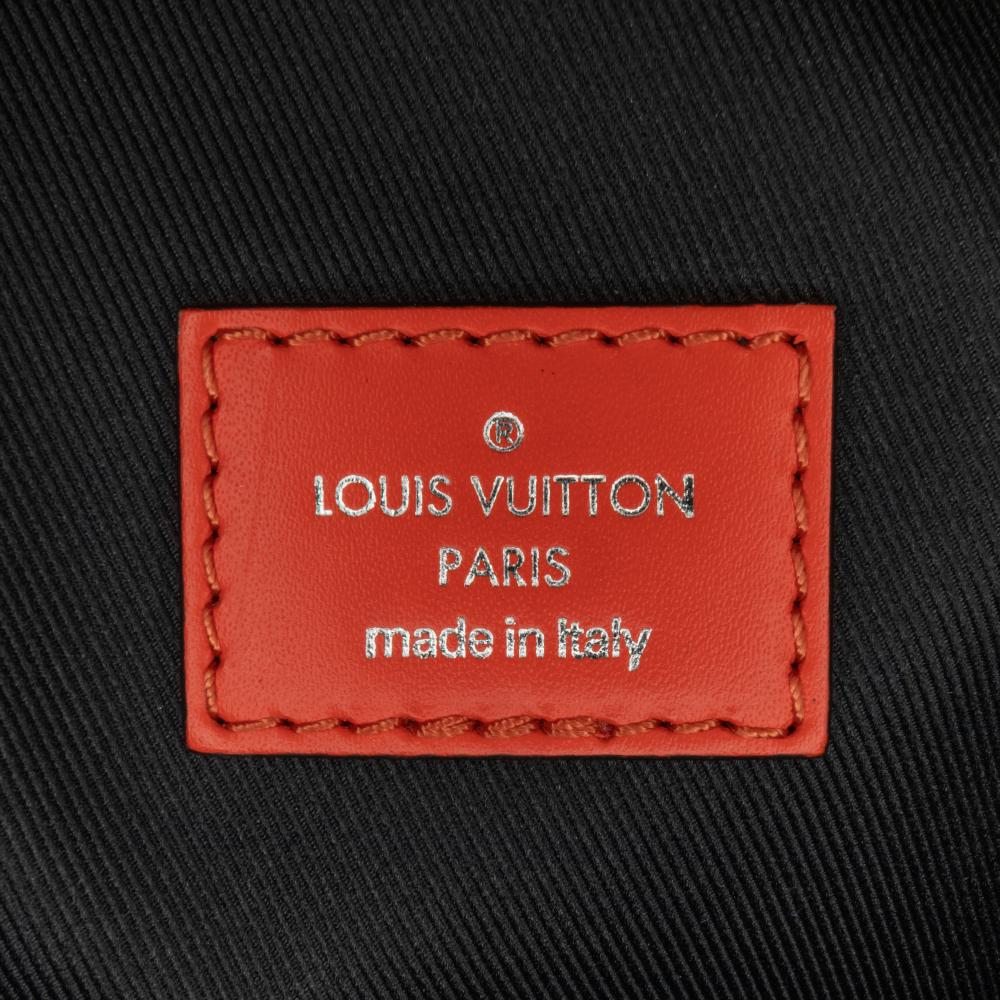 Louis Vuitton AB Louis Vuitton Blue Dark Blue Epi Leather Leather Epi Damier Graphite Bumbag Italy