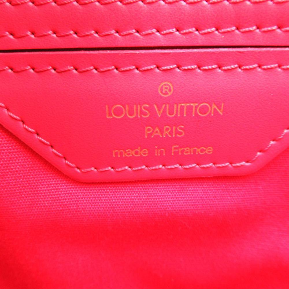Louis Vuitton AB Louis Vuitton Red Epi Leather Leather Epi Sac Plat PM France