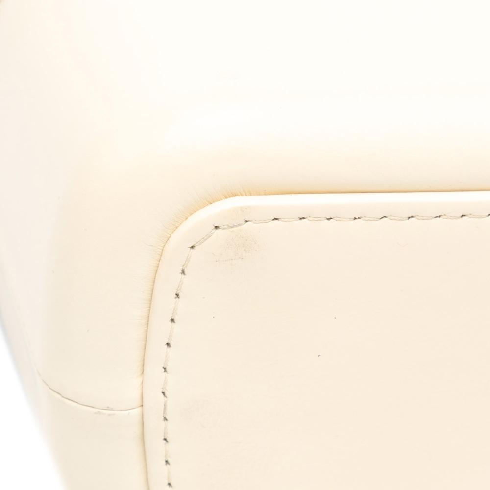 Chanel B Chanel Blue Navy with White Ivory Tweed Fabric Medium and Lambskin Gabrielle Crossbody Italy