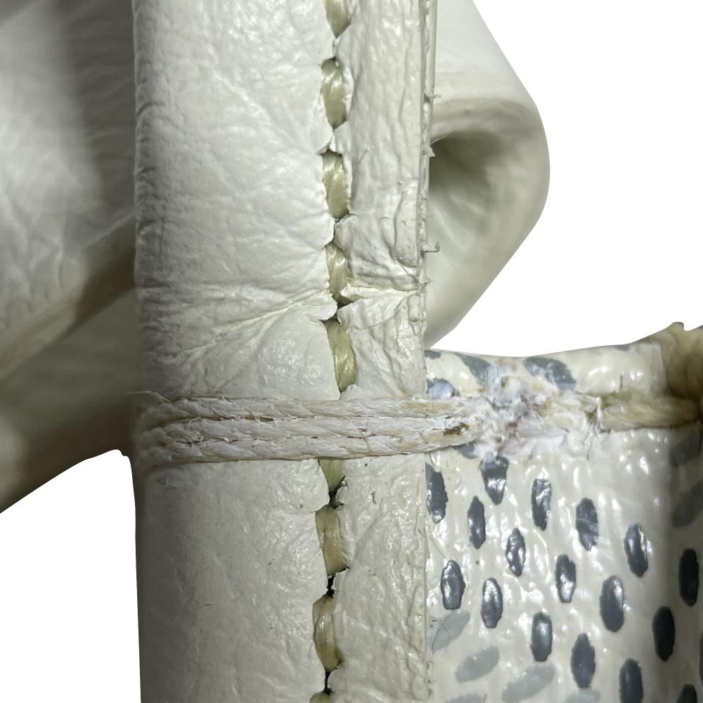 Goyard B Goyard White Coated Canvas Fabric Goyardine Plumet Pocket Wallet France