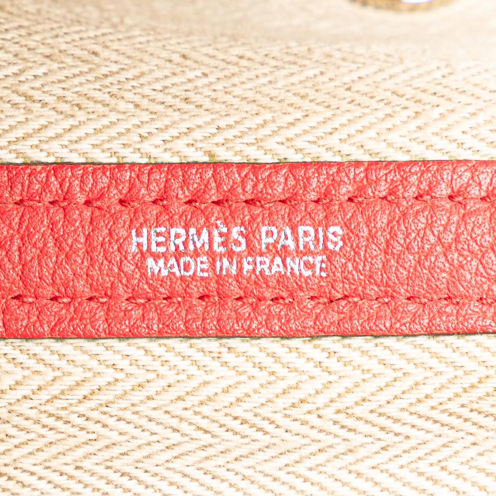 Hermès B Hermès Pink Dark Pink Calf Leather Negonda Garden Party 36 France