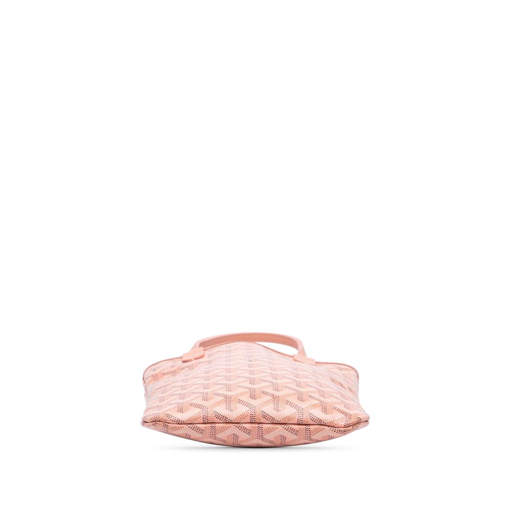 Goyard AB Goyard Pink Coated Canvas Fabric Goyardine Poitiers Claire Voie France