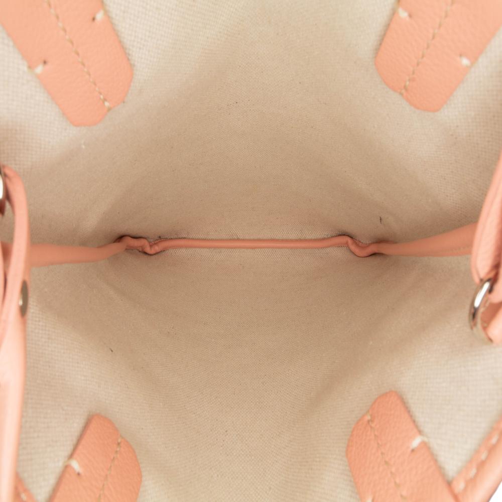 Goyard AB Goyard Pink Coated Canvas Fabric Goyardine Poitiers Claire Voie France