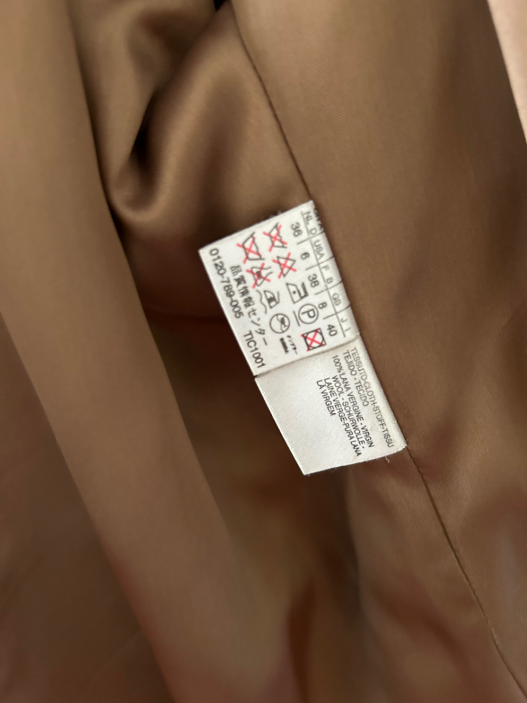 Max Mara Brauner Vintage-Mantel