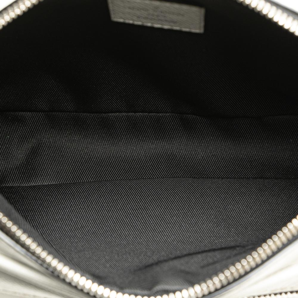 Louis Vuitton B Louis Vuitton White Monogram Canvas Canvas Monogram Taigarama Outdoor Bumbag Italy