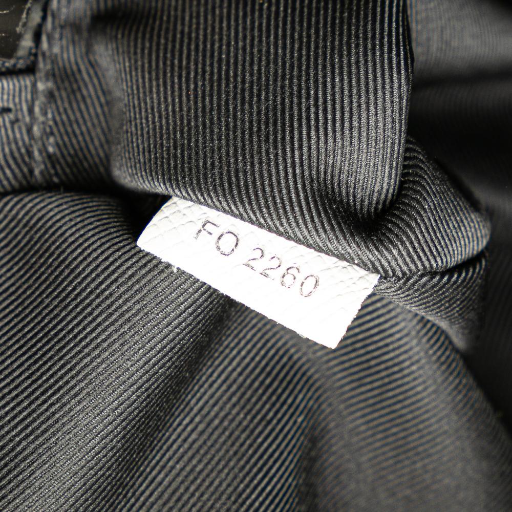 Louis Vuitton B Louis Vuitton White Monogram Canvas Canvas Monogram Taigarama Outdoor Bumbag Italy