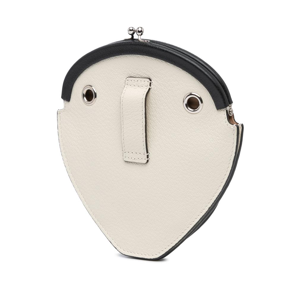 Gucci AB Gucci White Calf Leather Fruittini Strawberry Crossbody Italy