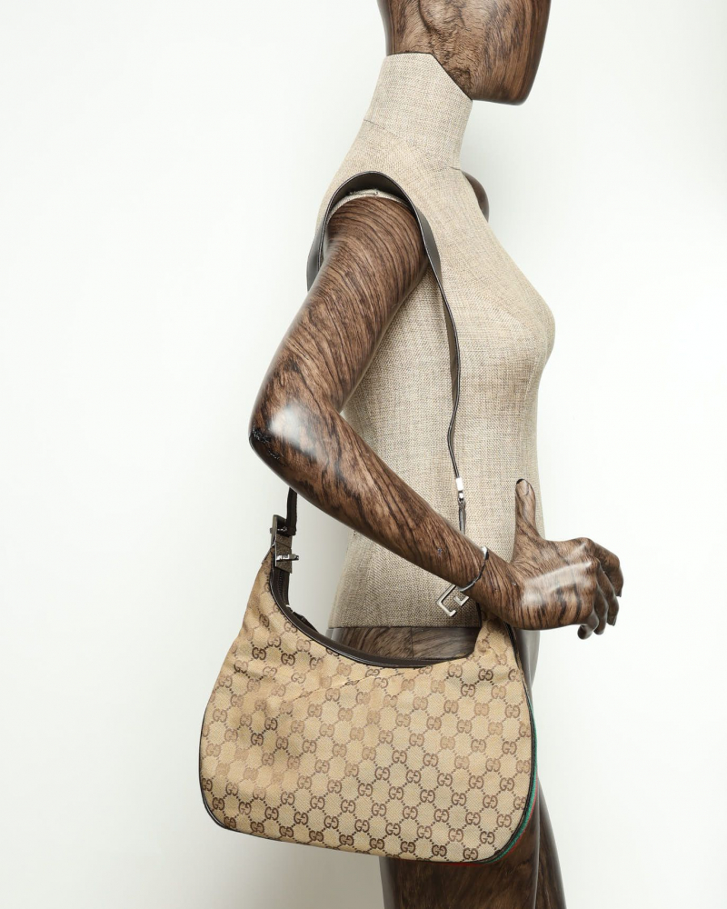 Gucci GG Web Attache Shoulder Bag