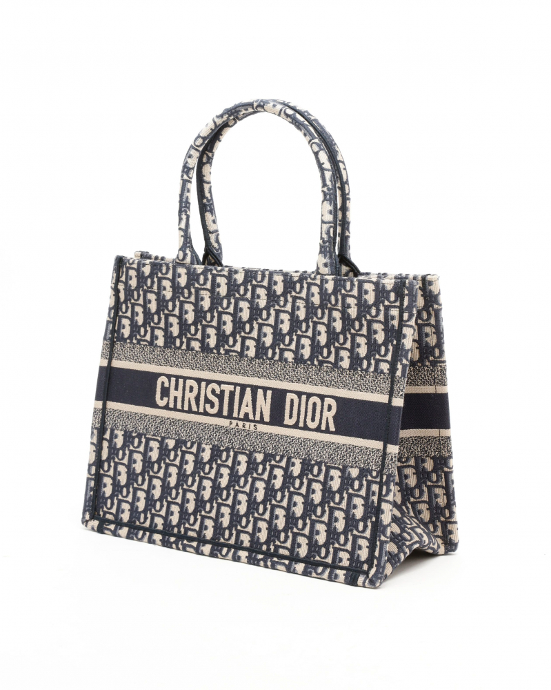 Christian Dior Medium Oblique Book Tote Bag