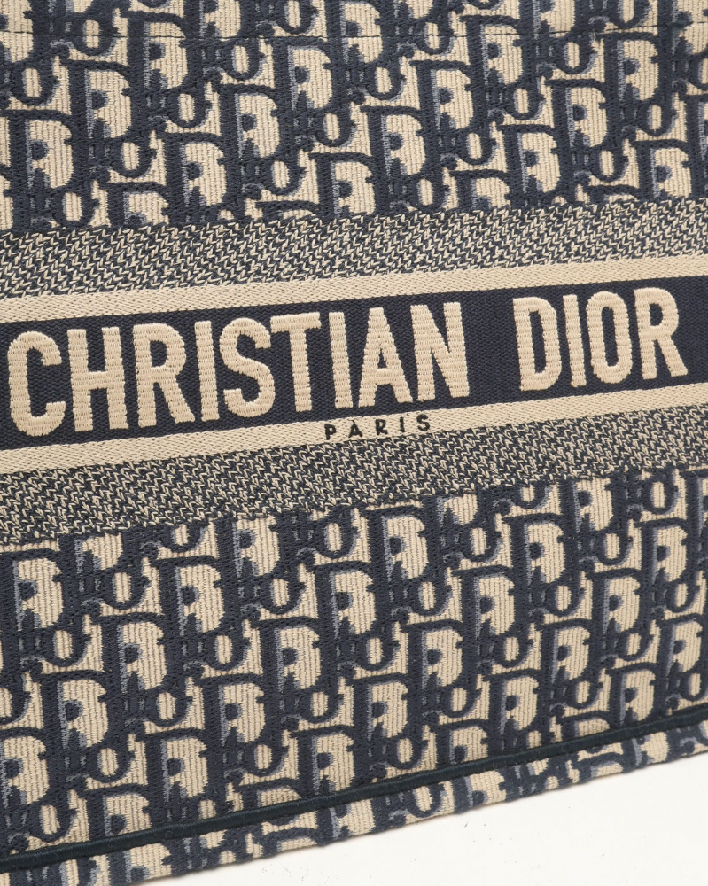 Christian Dior Medium Oblique Book Tote Bag