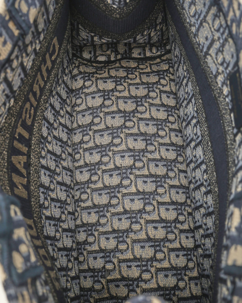 Christian Dior Medium Oblique Book Tote Bag