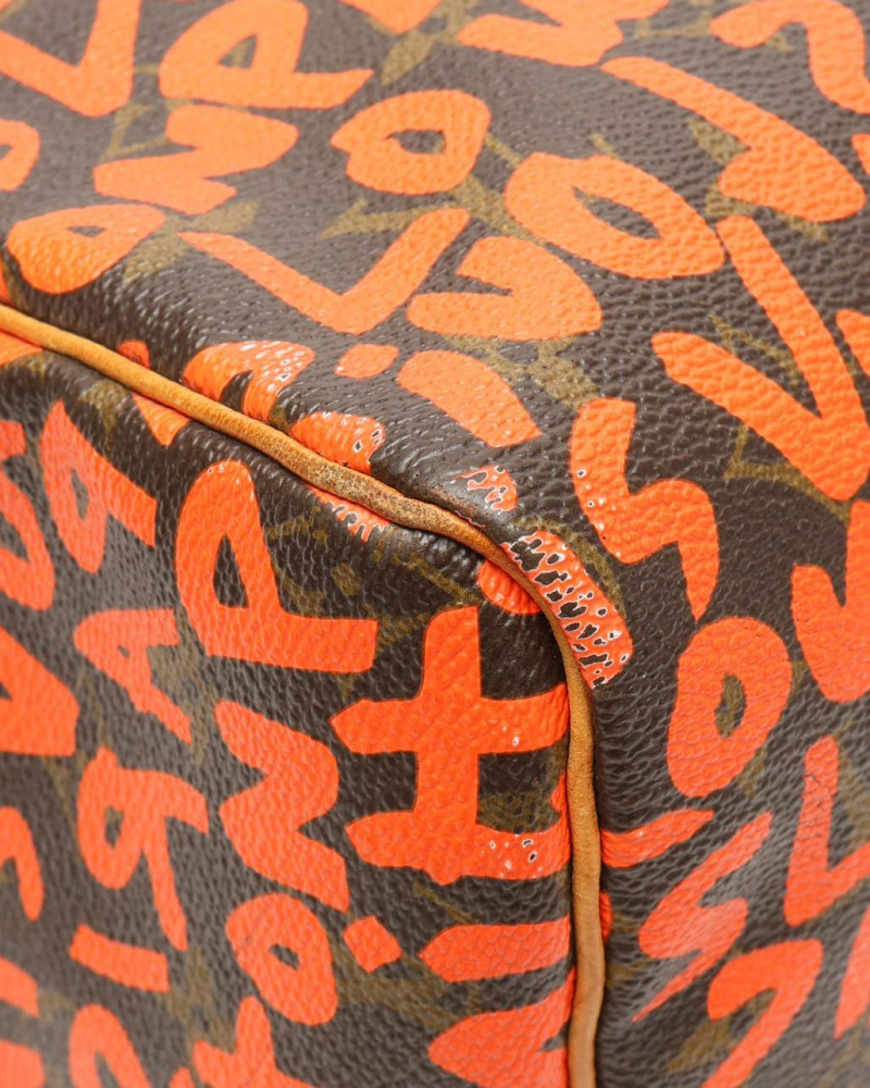 Louis Vuitton Monogram Graffiti Speedy 30 Bag