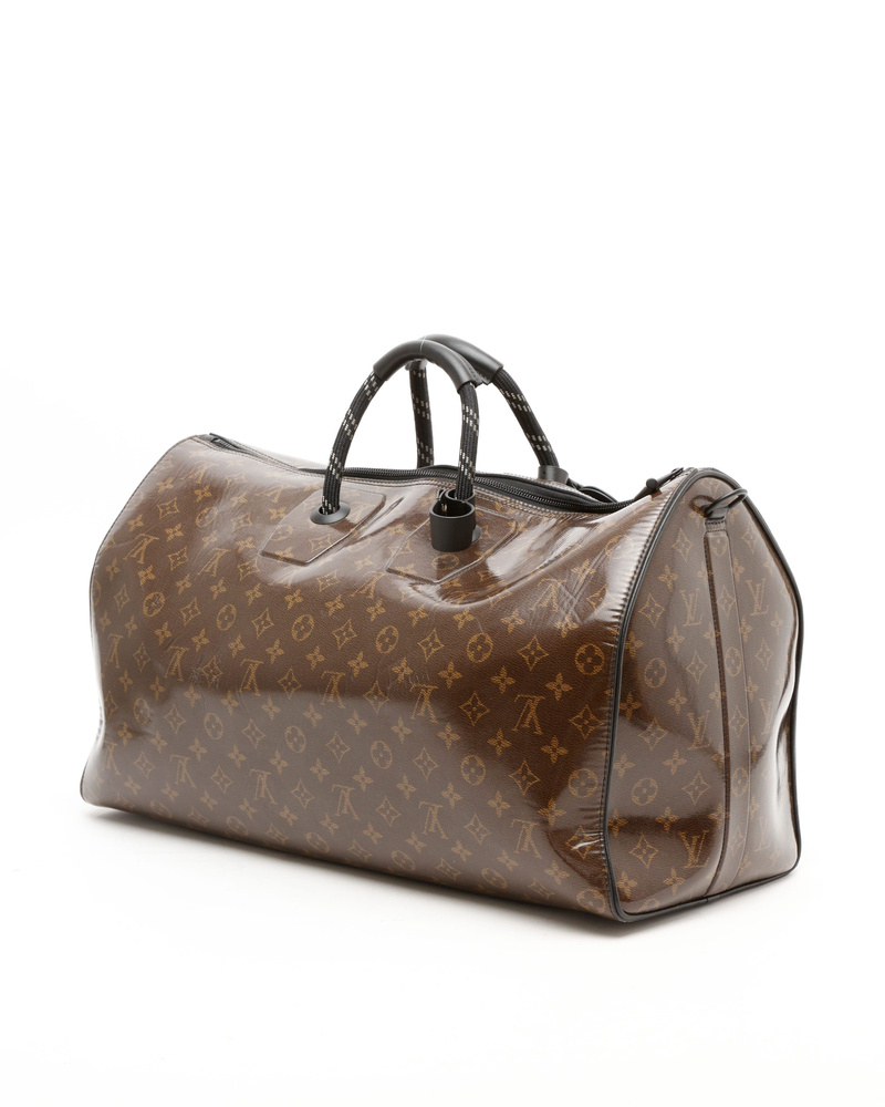 Louis Vuitton Monogram Glaze Keepall Bandouliere 50 Bag
