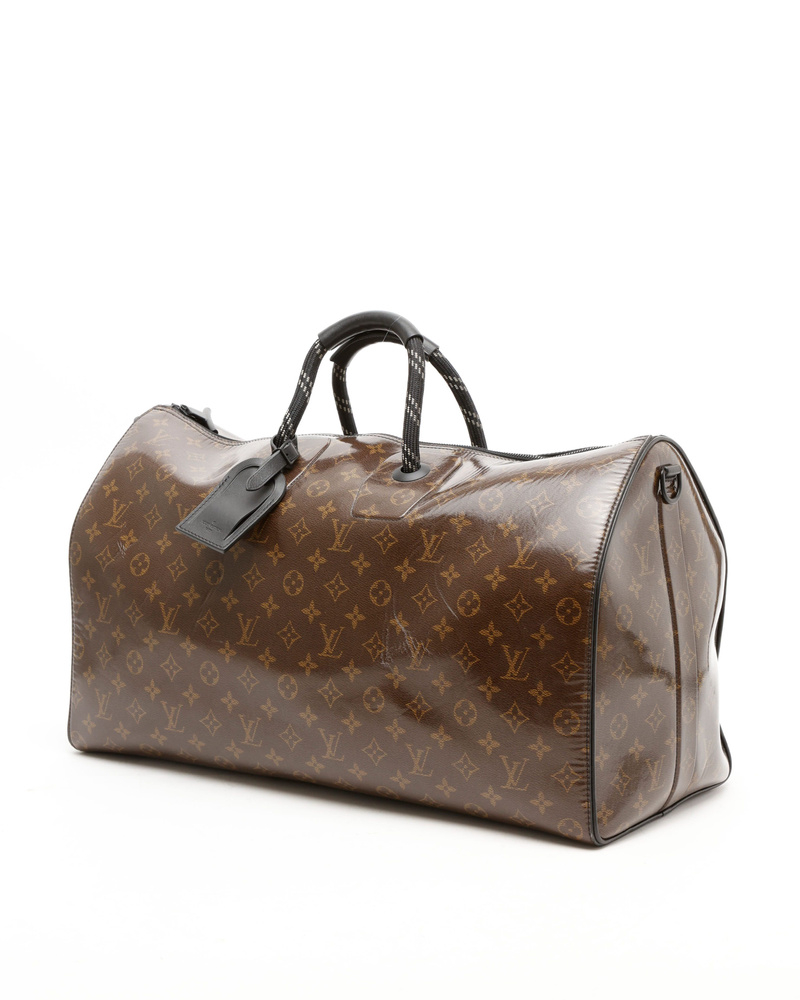 Louis Vuitton Monogram Glaze Keepall Bandouliere 50 Bag