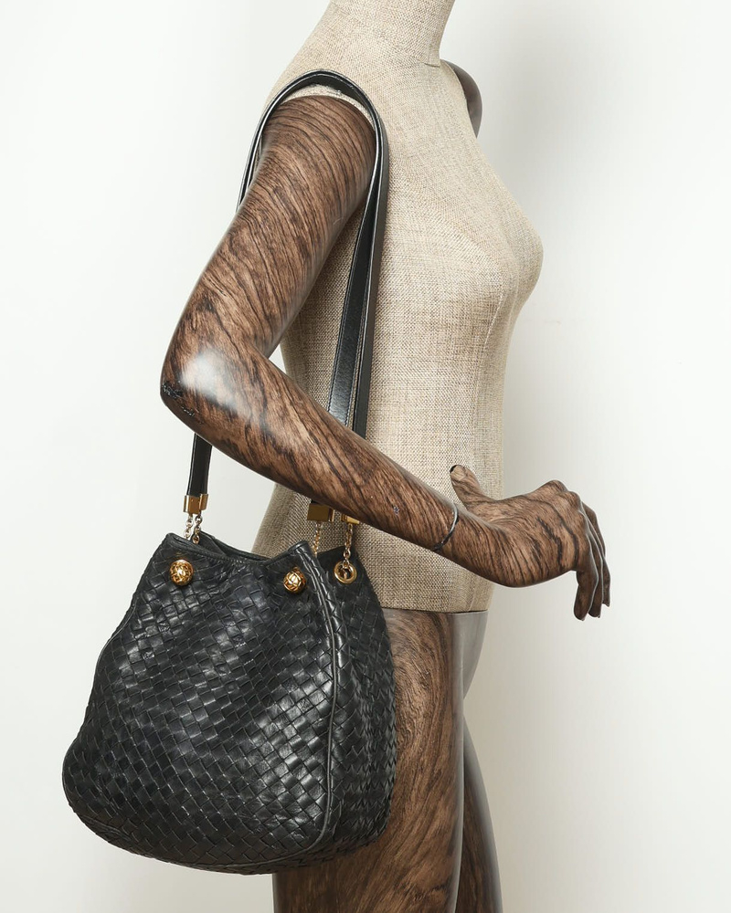 Bottega Veneta Intrecciato Shoulder Bag