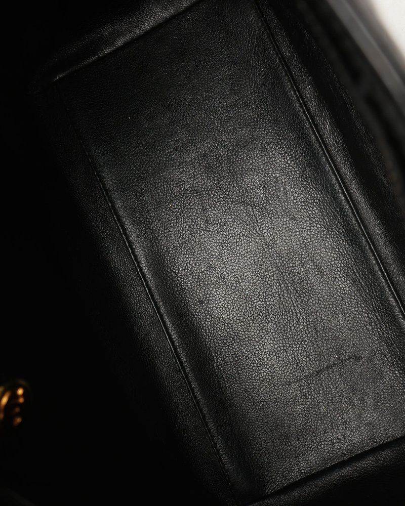 Chanel Patent Matelassé Chain Bag