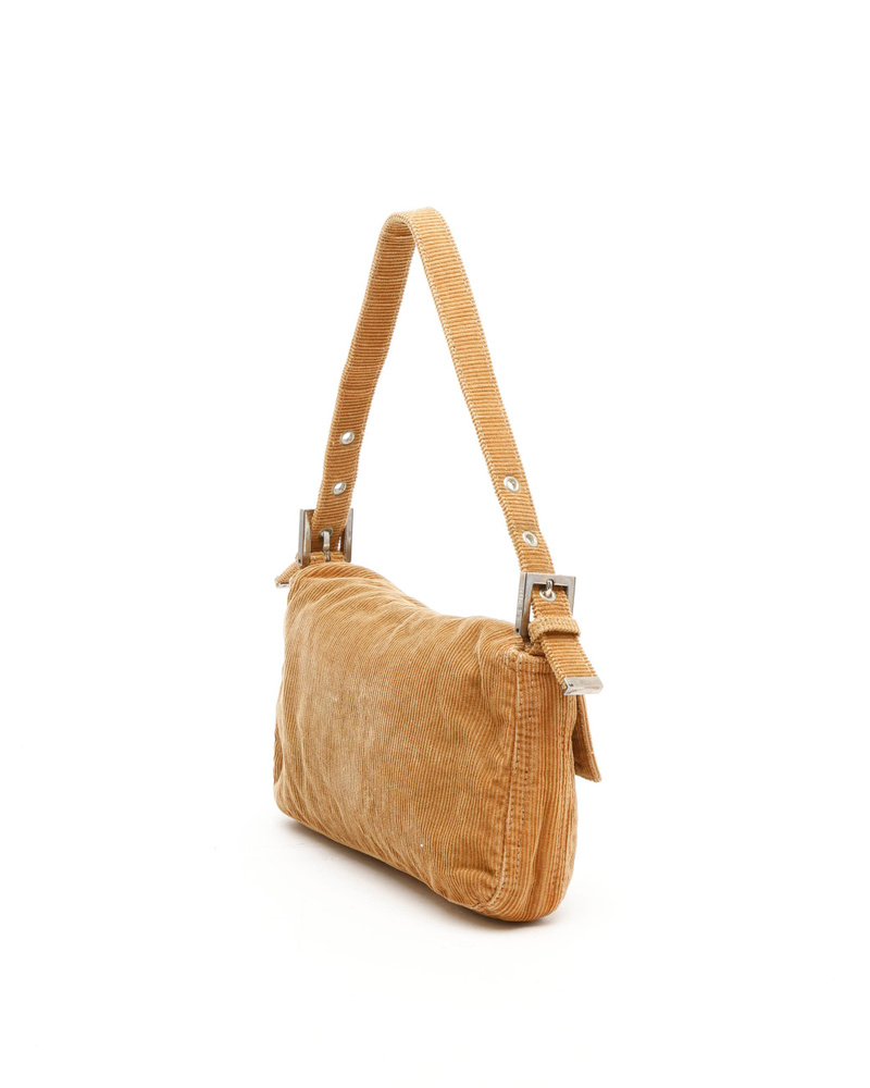 Fendi Baguette Corduroy Bag