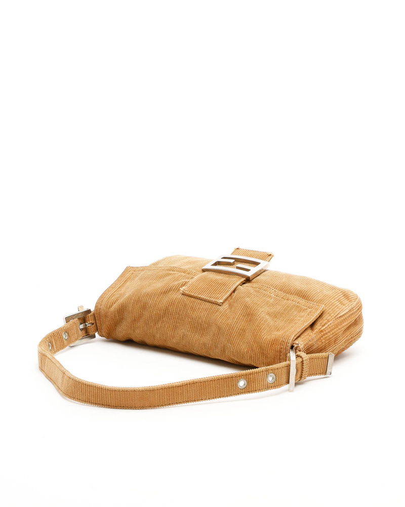 Fendi Baguette Corduroy Bag