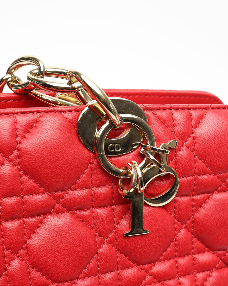 Christian Dior Cannage Soft Shopping Tote Bag