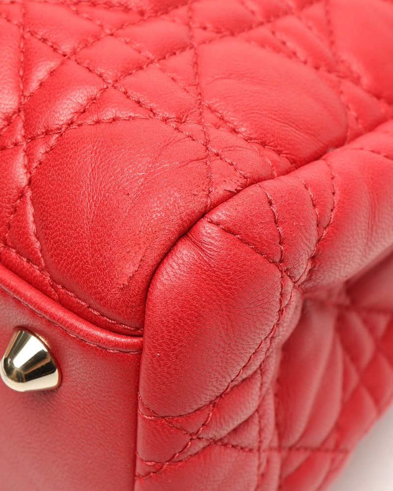 Christian Dior Cannage Soft Shopping Tote Bag