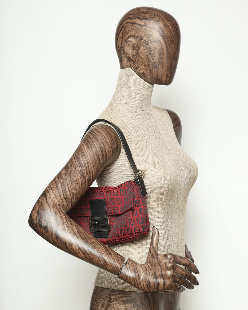 Fendi Zucca Baguette Bag