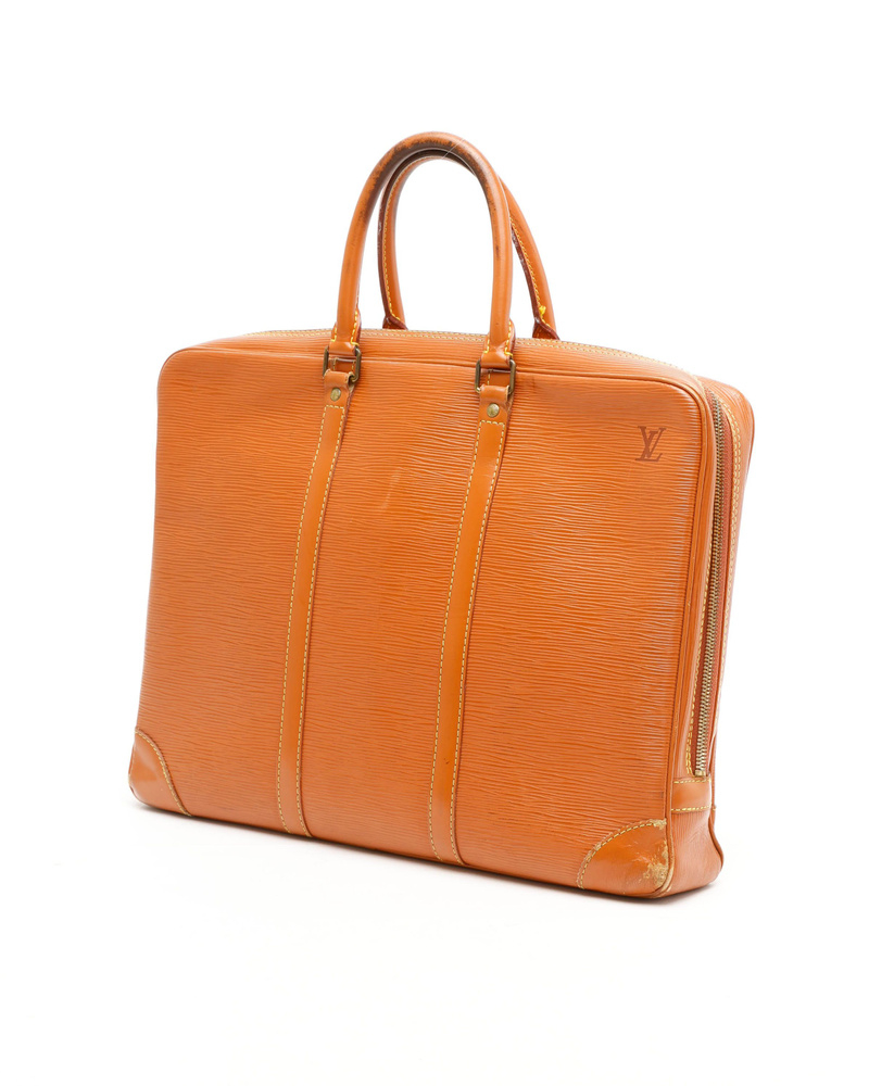 Louis Vuitton Epi Porte Document Voyage Business Bag