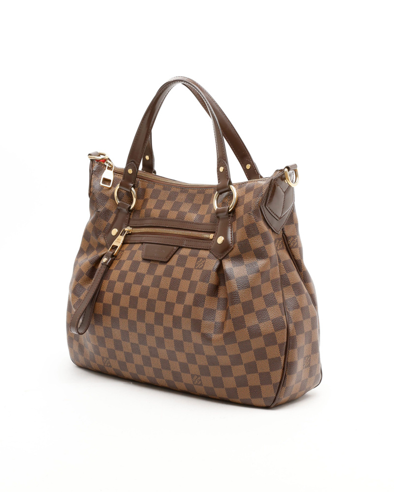 Louis Vuitton Damier Evora MM Shoulder Bag