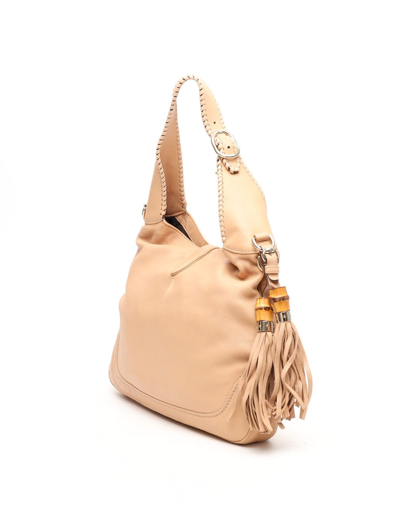 Gucci New Jackie Tassel Bamboo Bag