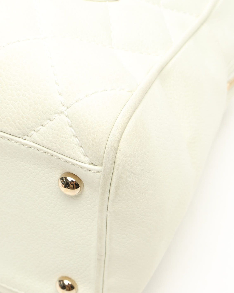 Chanel Mini Tassel CC Boston Bag