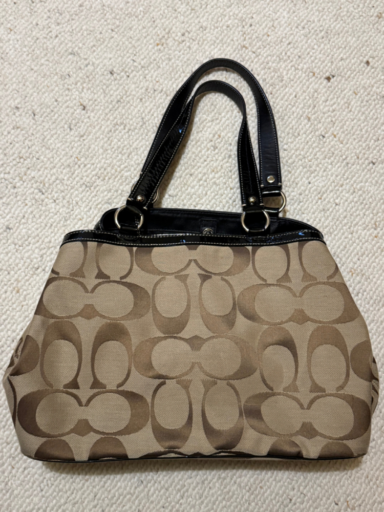 Coach Signature C Laura Kisslock Carryall