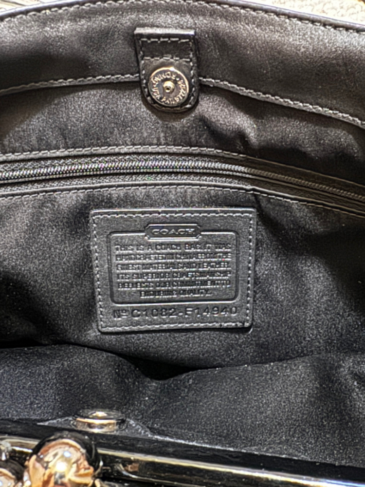 Coach Signature C Laura Kisslock Carryall