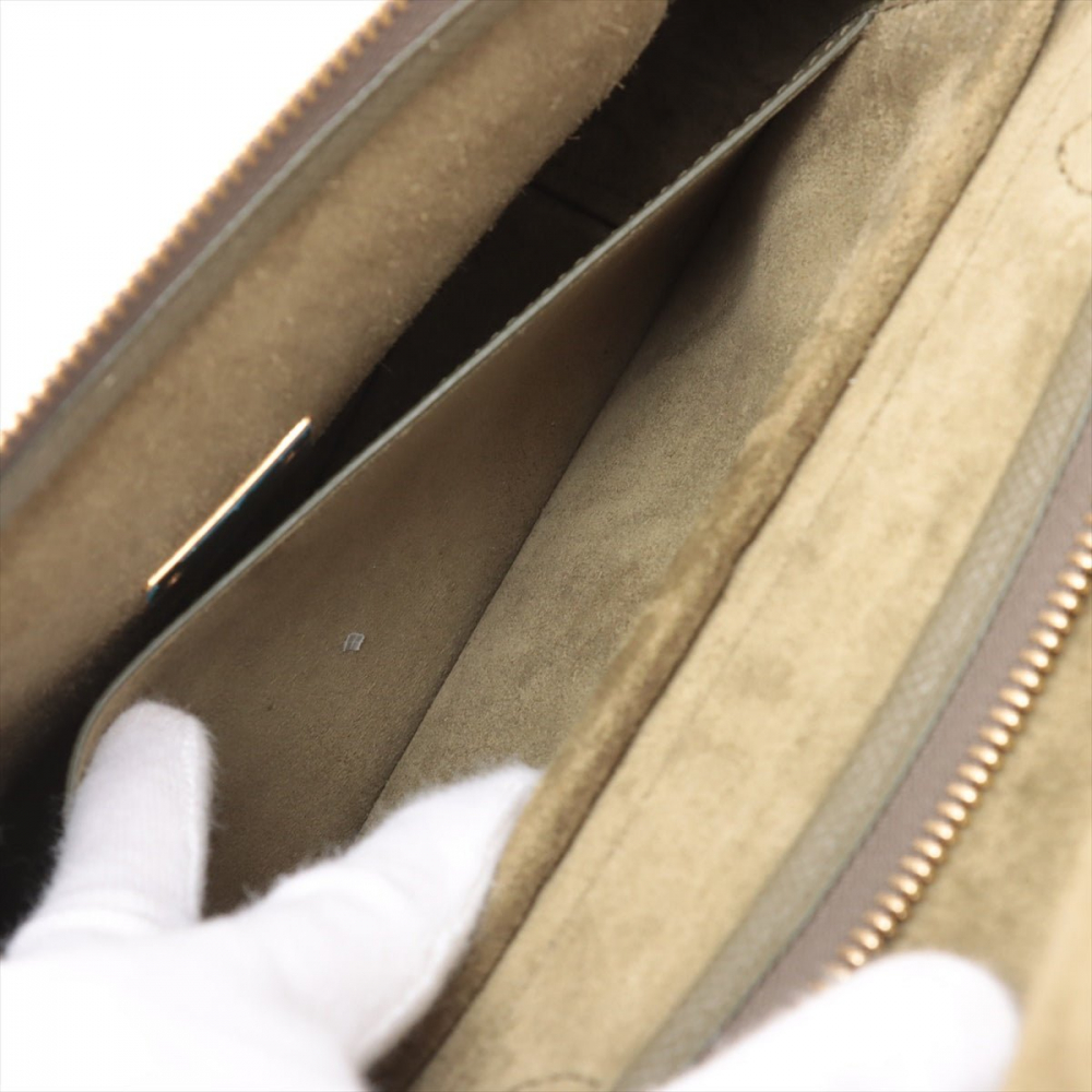 Celine Belt Bag Micro Grained Calfskin Leather 3-Ways Tote Bag Military Green