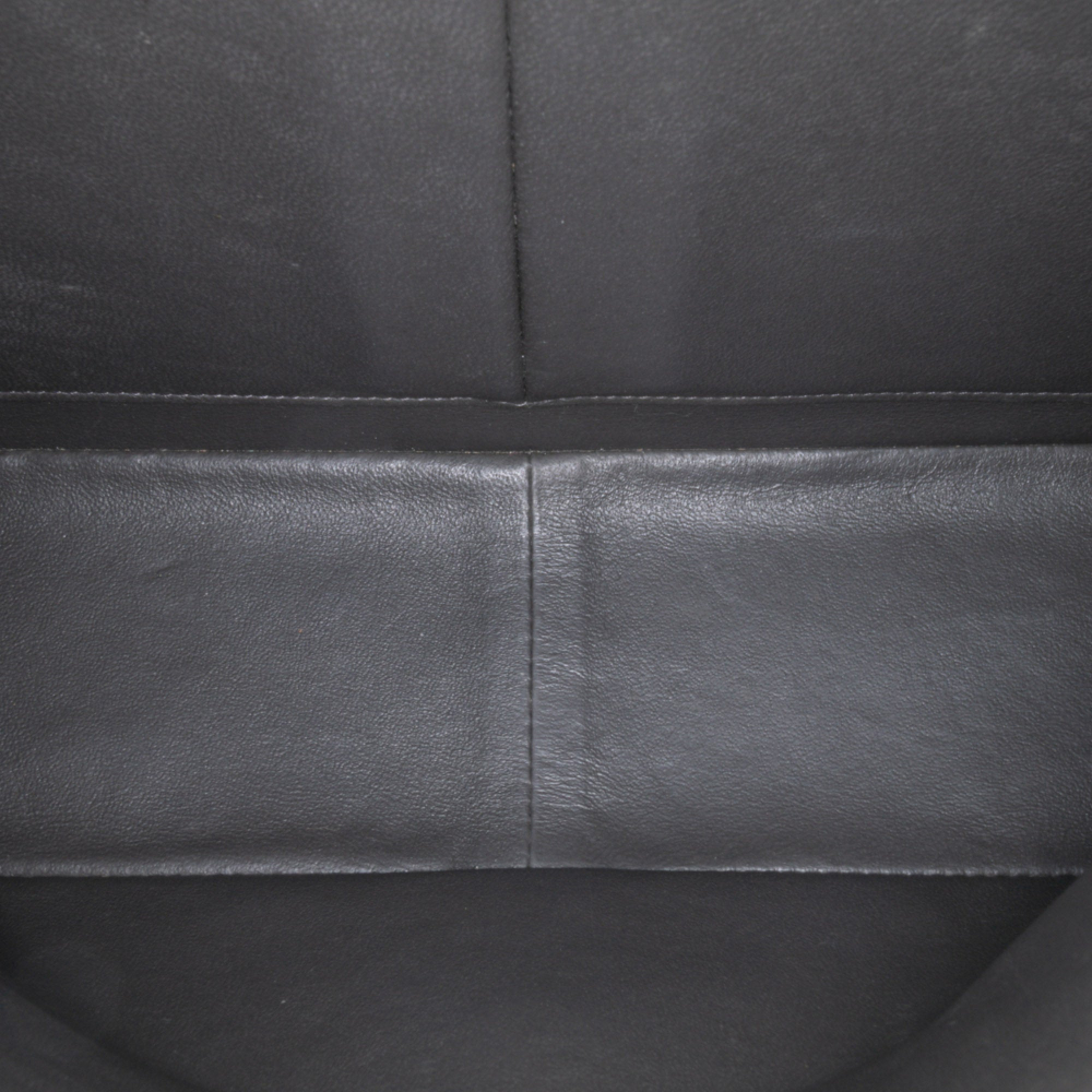 Chanel Classic Double Flap Jumbo Lambskin Leather Matelassè Handbag Grey