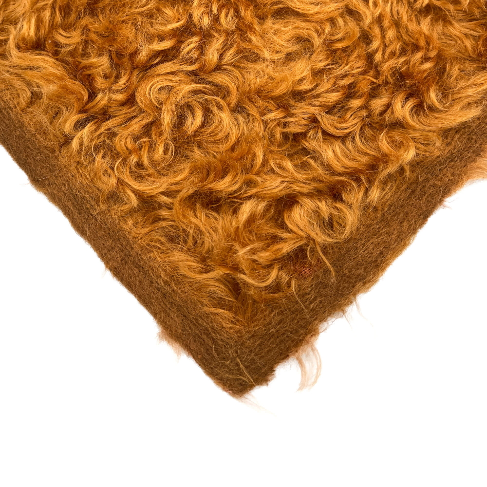 Prada Leather & Fur Scarve Arancio