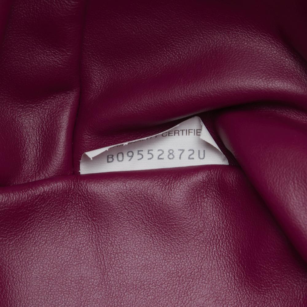 Bottega Veneta AB Bottega Veneta Pink Calf Leather Beak Handbag Italy