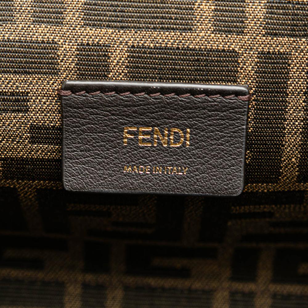 Fendi AB Fendi Red Nappa Leather Leather Small Nappa Fendi First Italy