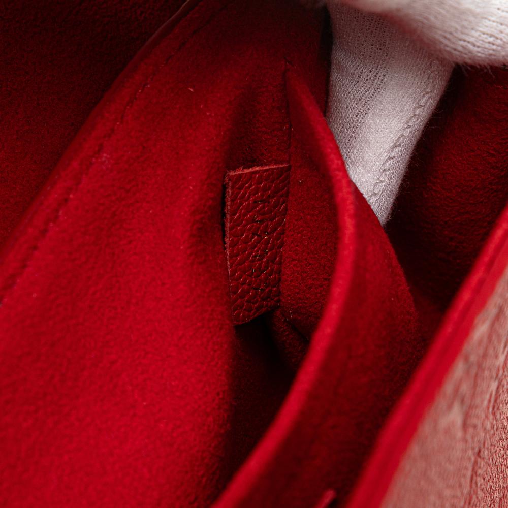 Louis Vuitton B Louis Vuitton Red Monogram Empreinte Leather Saint Sulpice BB France